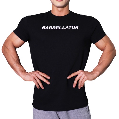 바벨라토르 남자 머슬핏 반팔 어깨넓어보이는 티셔츠 더블코튼ver